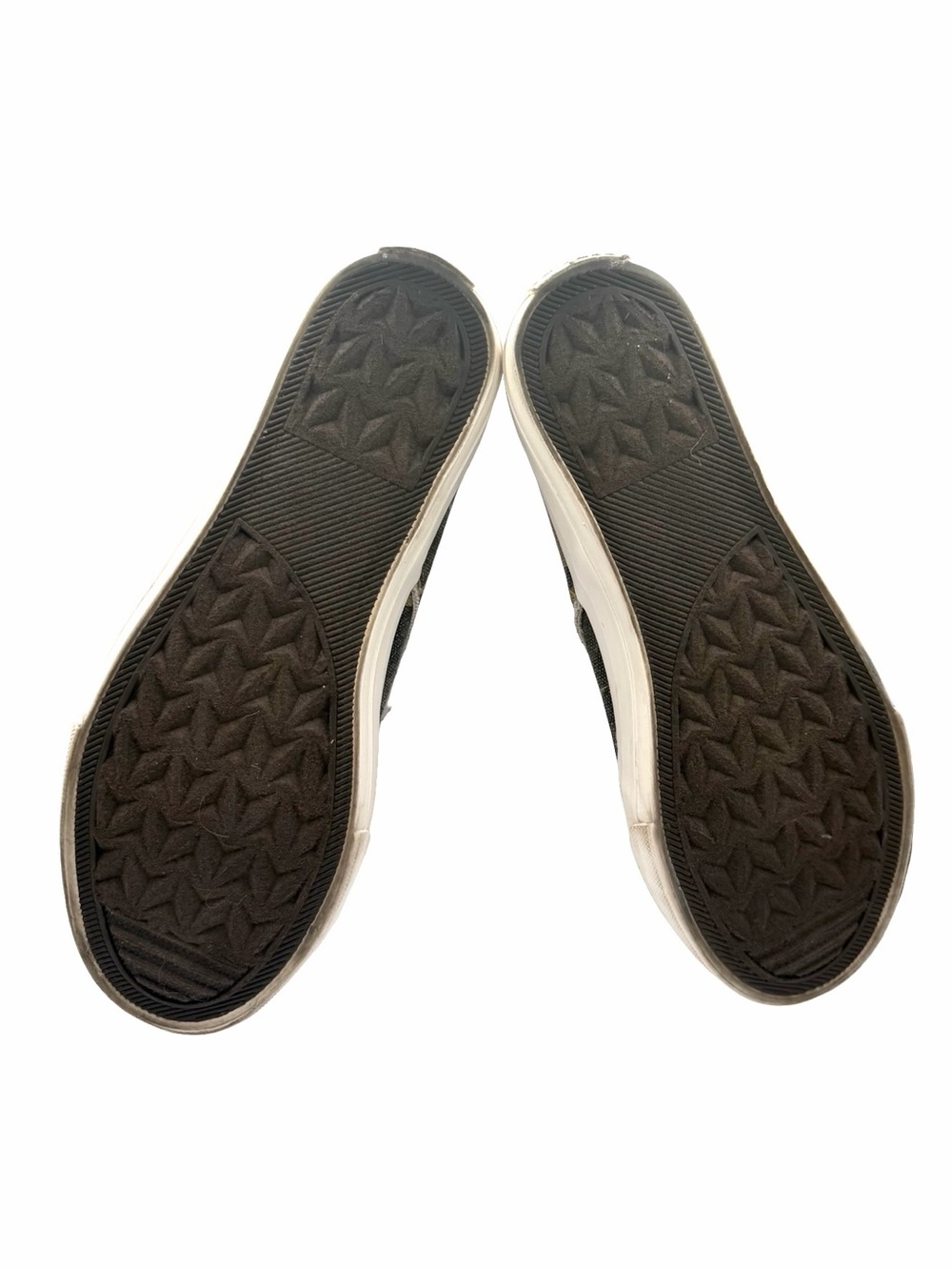 Gypsy Jazz | Womenβs Casual Slip-On Camo Sneakers - Tan/Olive | 8 - Picture 7 of 9
